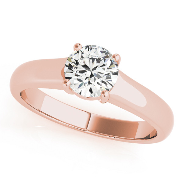 Doris Natural 4 Prong  Diamond Ring