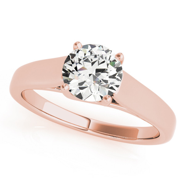 Jeslyn Natural 4 Prong  Diamond Ring