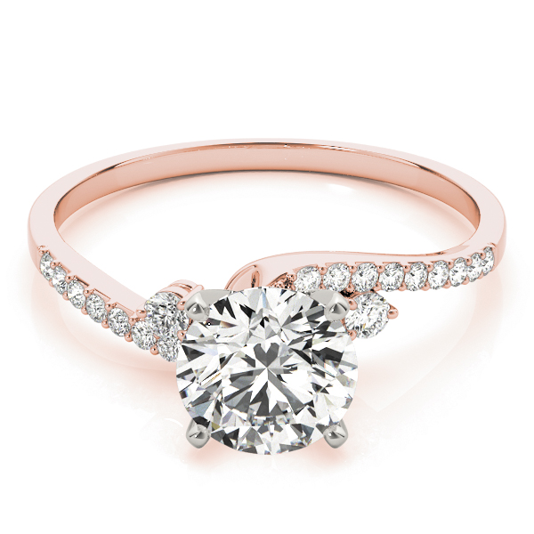 Elorina Lab-Created 4 Prong Set Diamond Ring