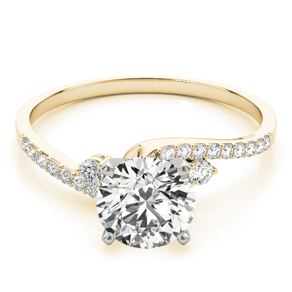 Elorina Lab-Created 4 Prong Set Diamond Ring