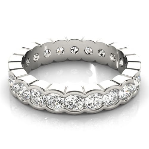 Elenora 0.90 - 4.00 Carat Natural Channel Set  Diamond Ring