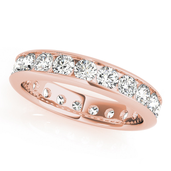 Billie Natural Channel-Set  Diamond Ring