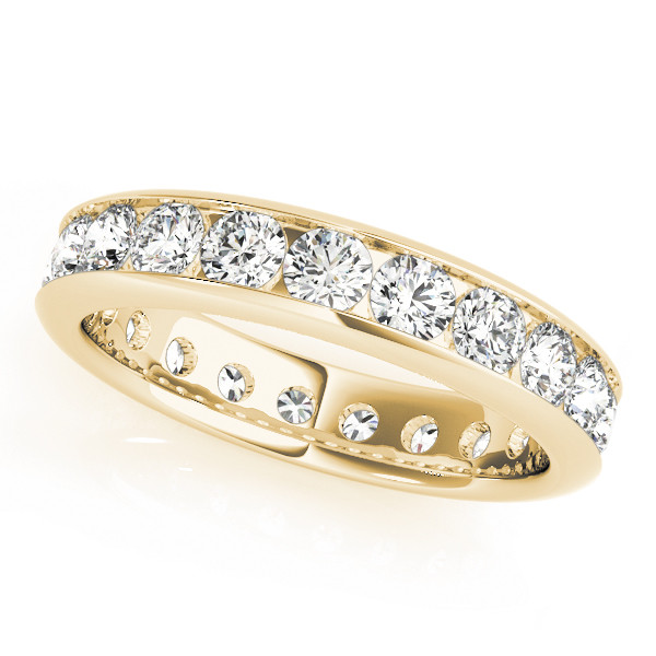 Billie Natural Channel-Set  Diamond Ring