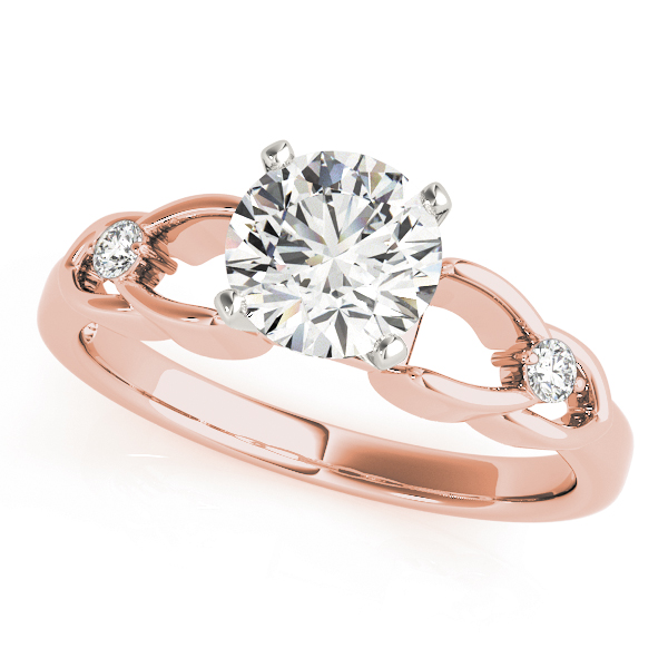 Lab-Created 4 Prong Diamond Ring
