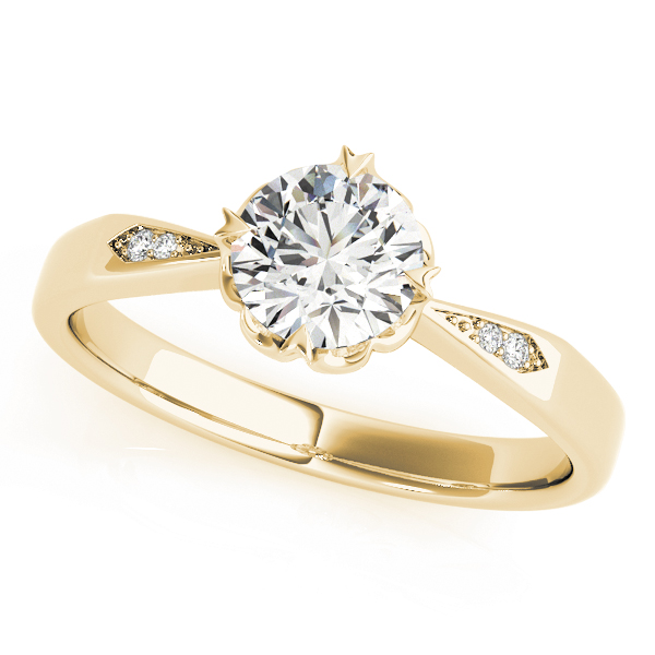 Joylin Lab-Created 4 Prong  Diamond Ring