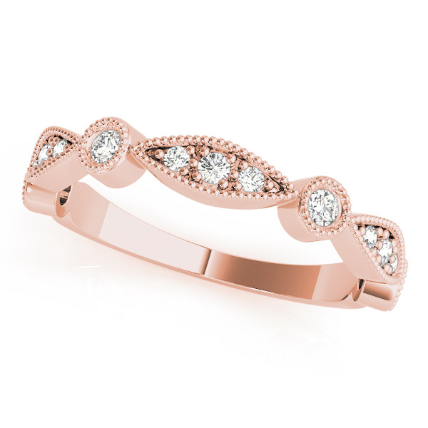 Natural Bezel-Set Diamond Ring