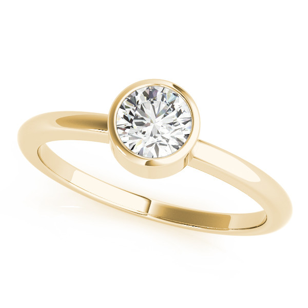 Dianne Natural Bezel  Diamond Ring