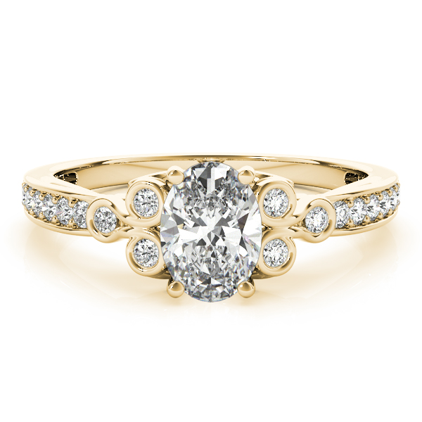 Rubellious Lab-Created 4 Prong Diamond Ring