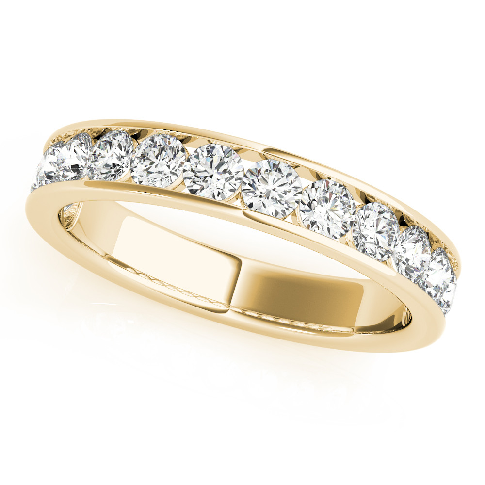 Ryker Natural Channel-Set  Diamond Ring