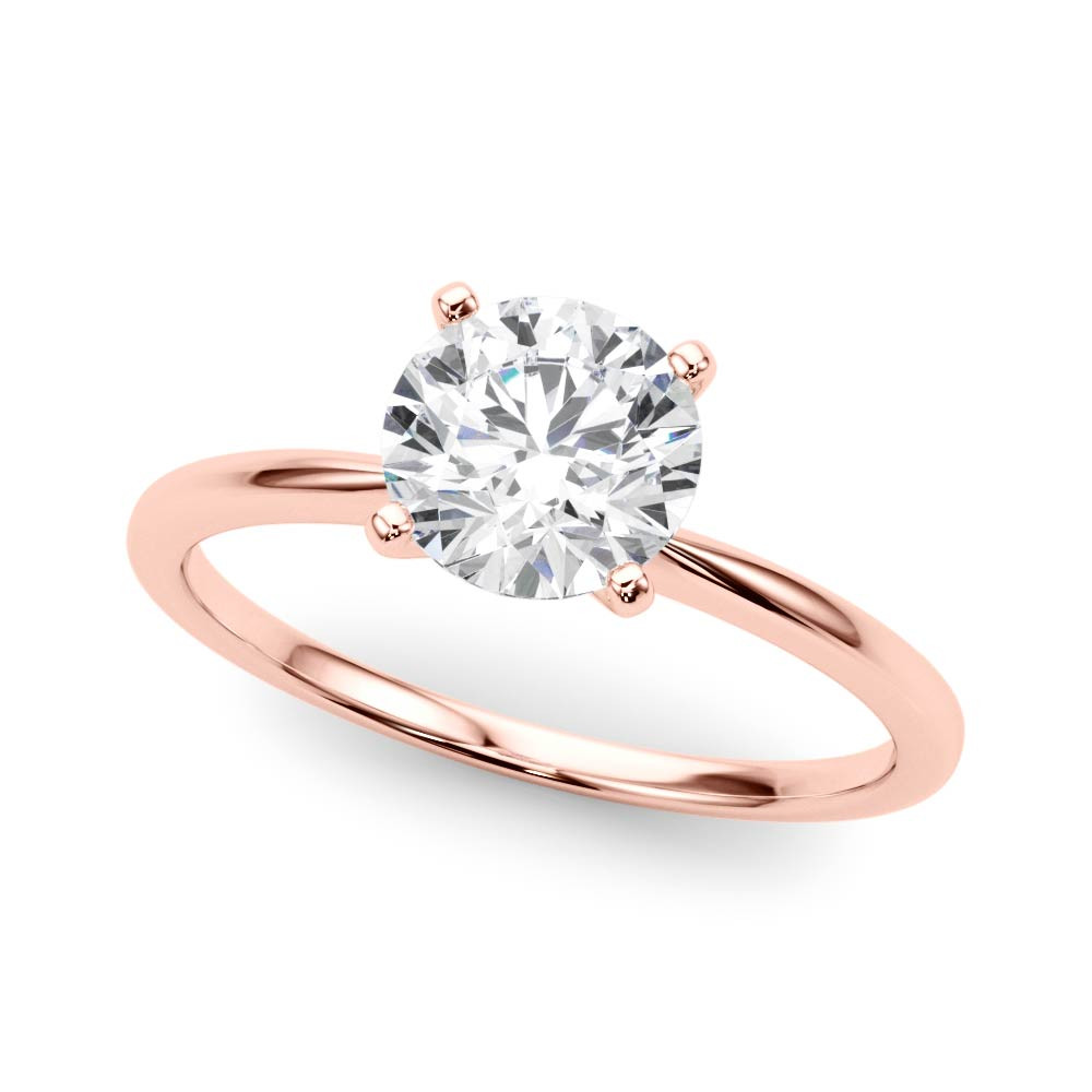 Deirdre Natural 4 Prong  Diamond Ring