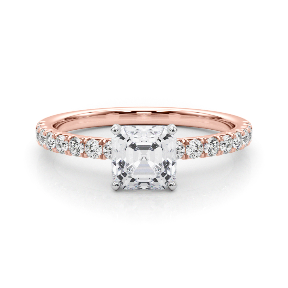 Shaila Natural 4 Prong Diamond Ring