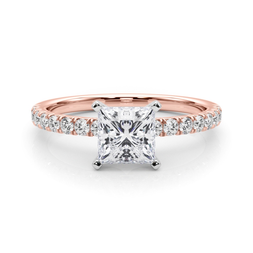 Shaila Natural 4 Prong Diamond Ring