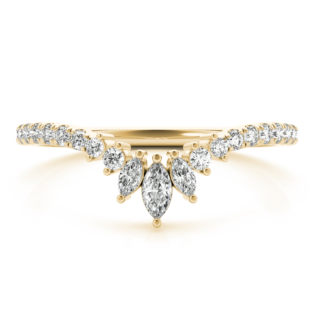 Liona Natural Diamond Prong set  Wedding Ring