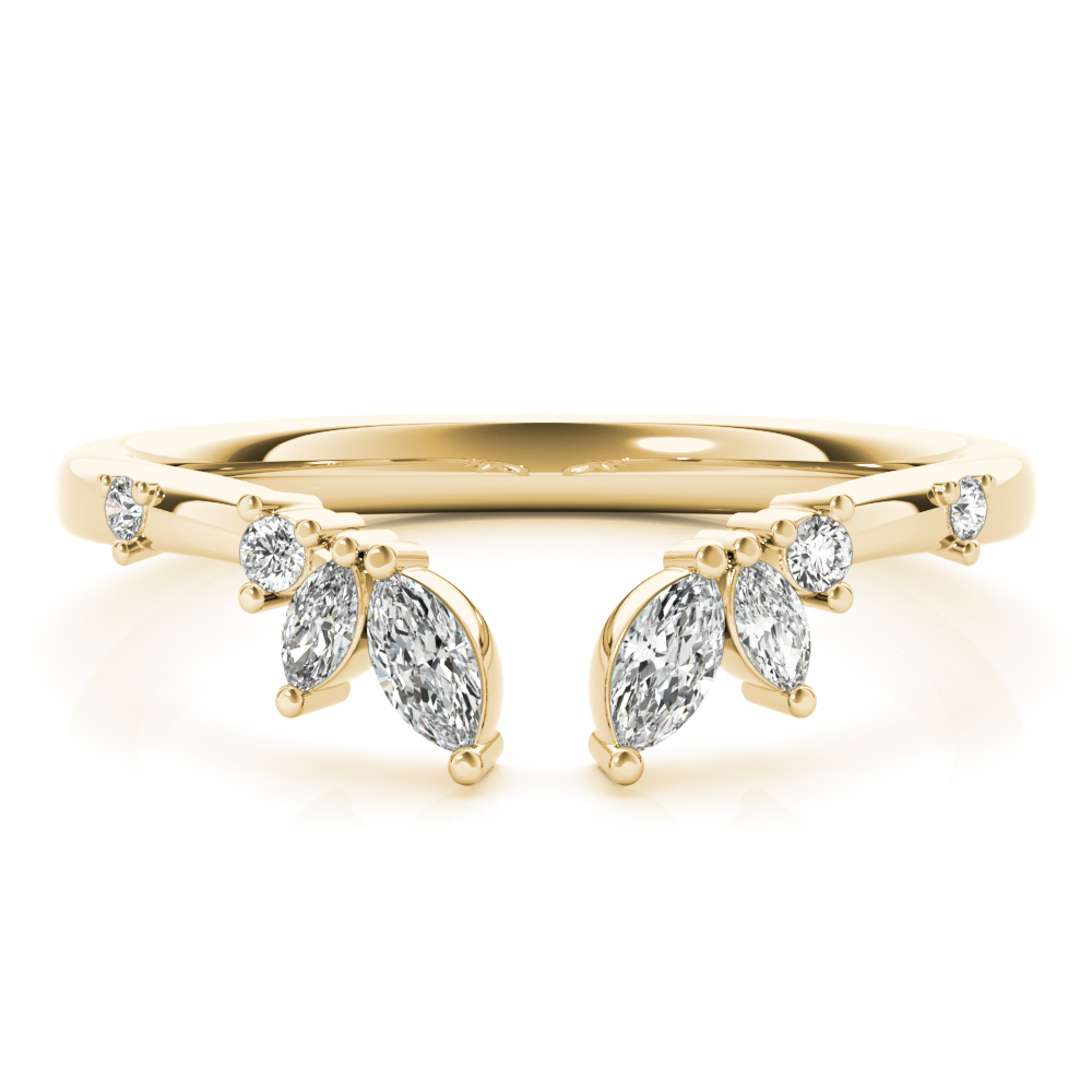 Benicas Natural Diamond Pave set Wedding Ring