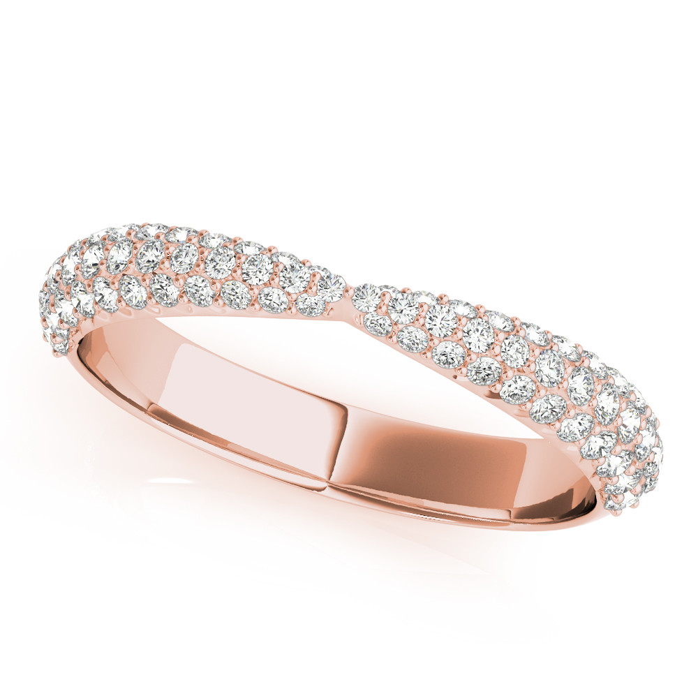Ahava Natural Pave-Set  Diamond Ring