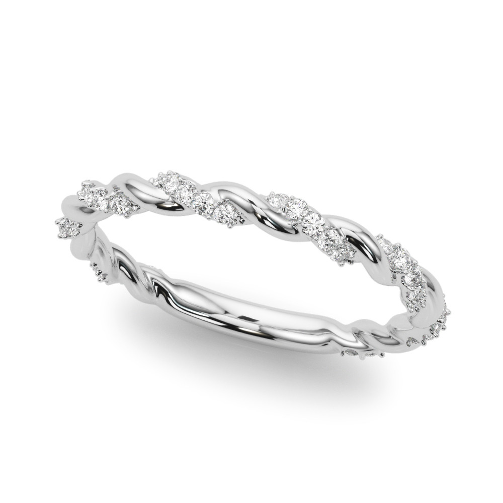 Caca Natural Diamond  Wedding Ring