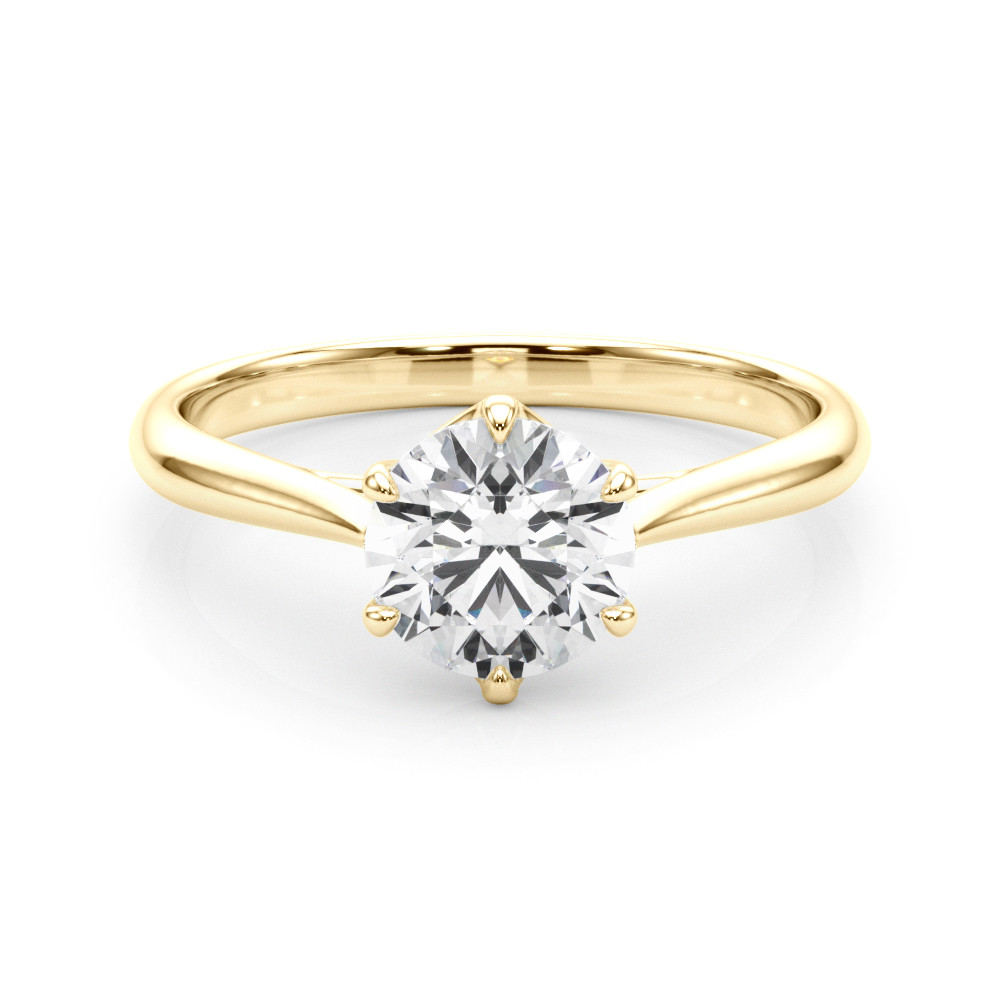 Darielle Lab-Created 6 Prong  Diamond Ring