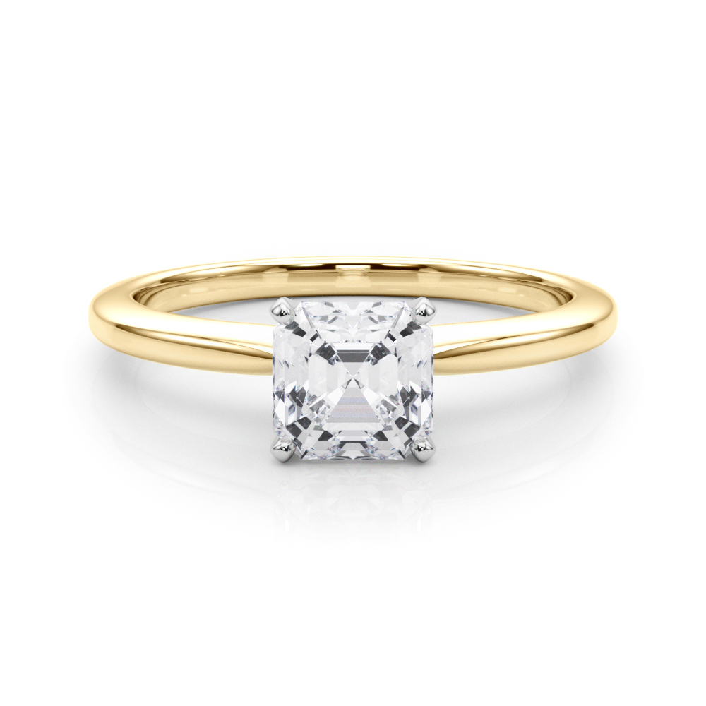 Dea Lab-Created 4 Prong  Diamond Ring