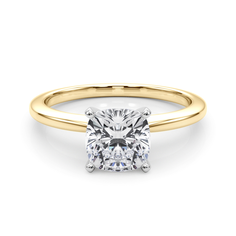 Dea Lab-Created 4 Prong  Diamond Ring