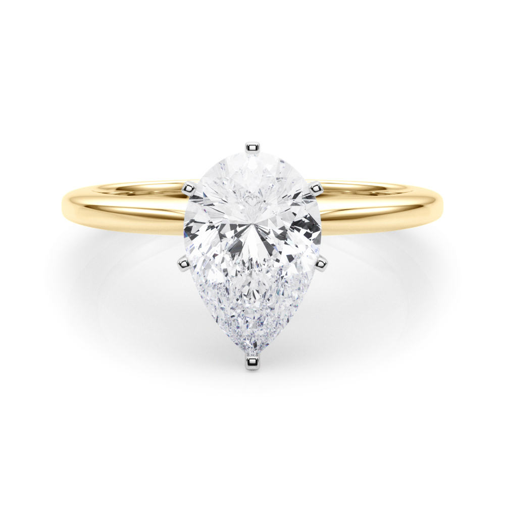 Dea Lab-Created 6 Prong  Diamond Ring