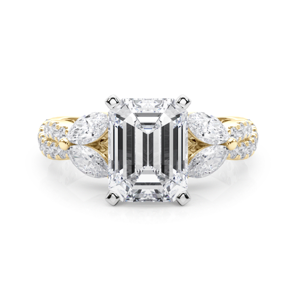 Jelintina Lab-Created 4 Prong Set Diamond Ring