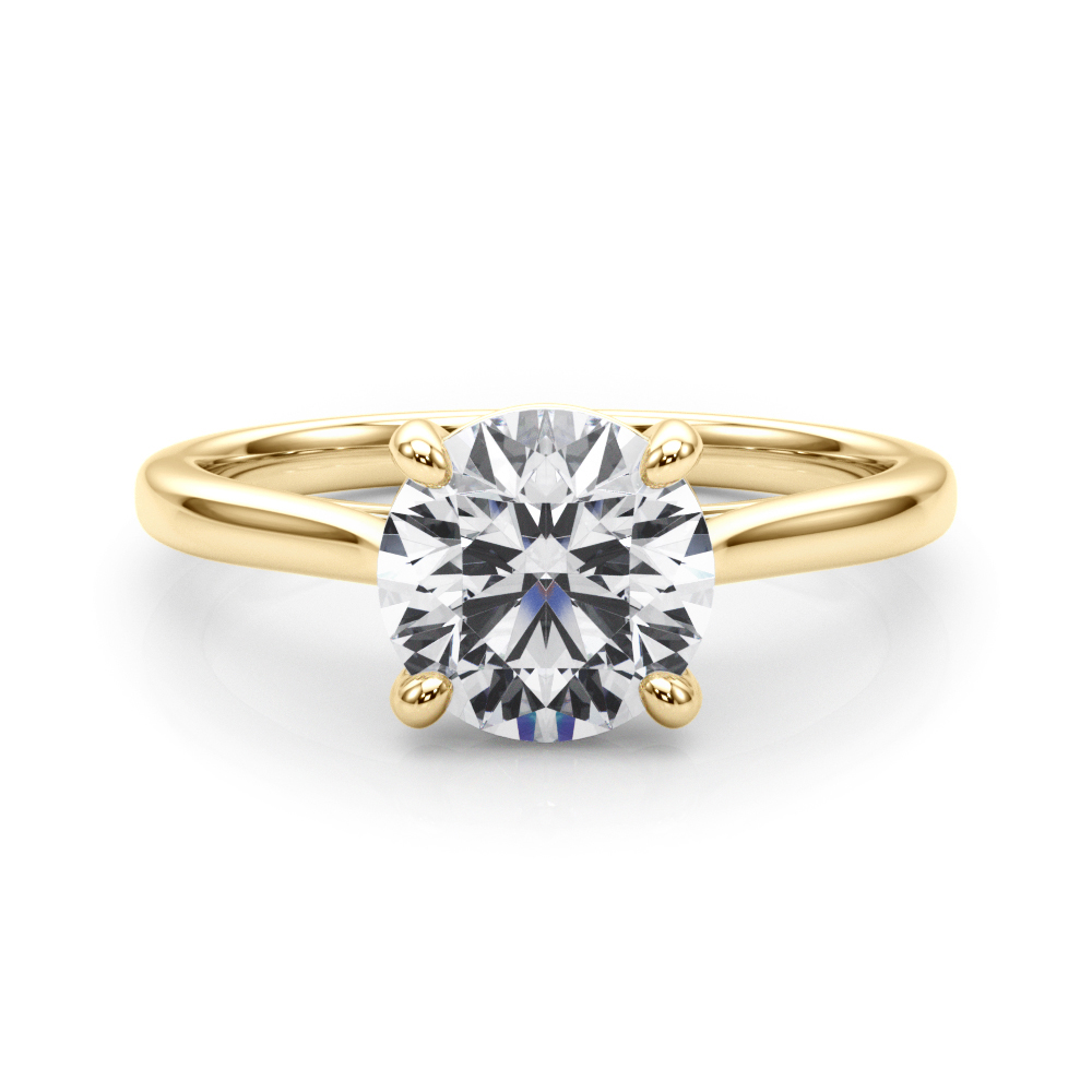 Blessa Lab-Created 4 Prong  Diamond Ring