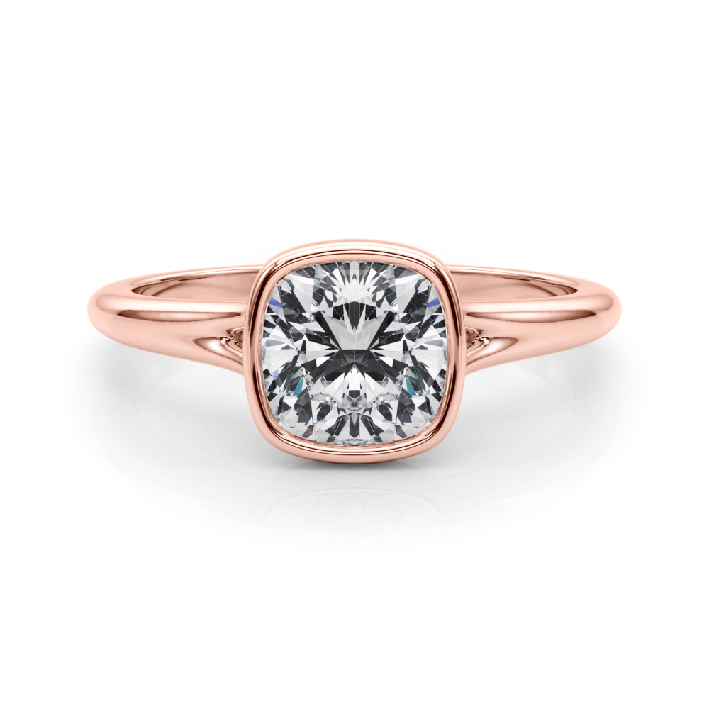 Gifta Lab-Created Bezel Set Diamond Ring