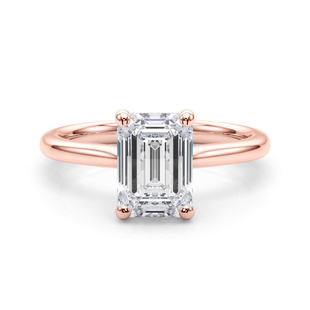 Eva Lab-Created 4 Prong  Diamond Ring