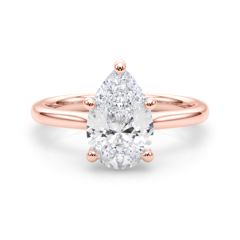 Elvis Lab-Created 5 Prong  Diamond Ring