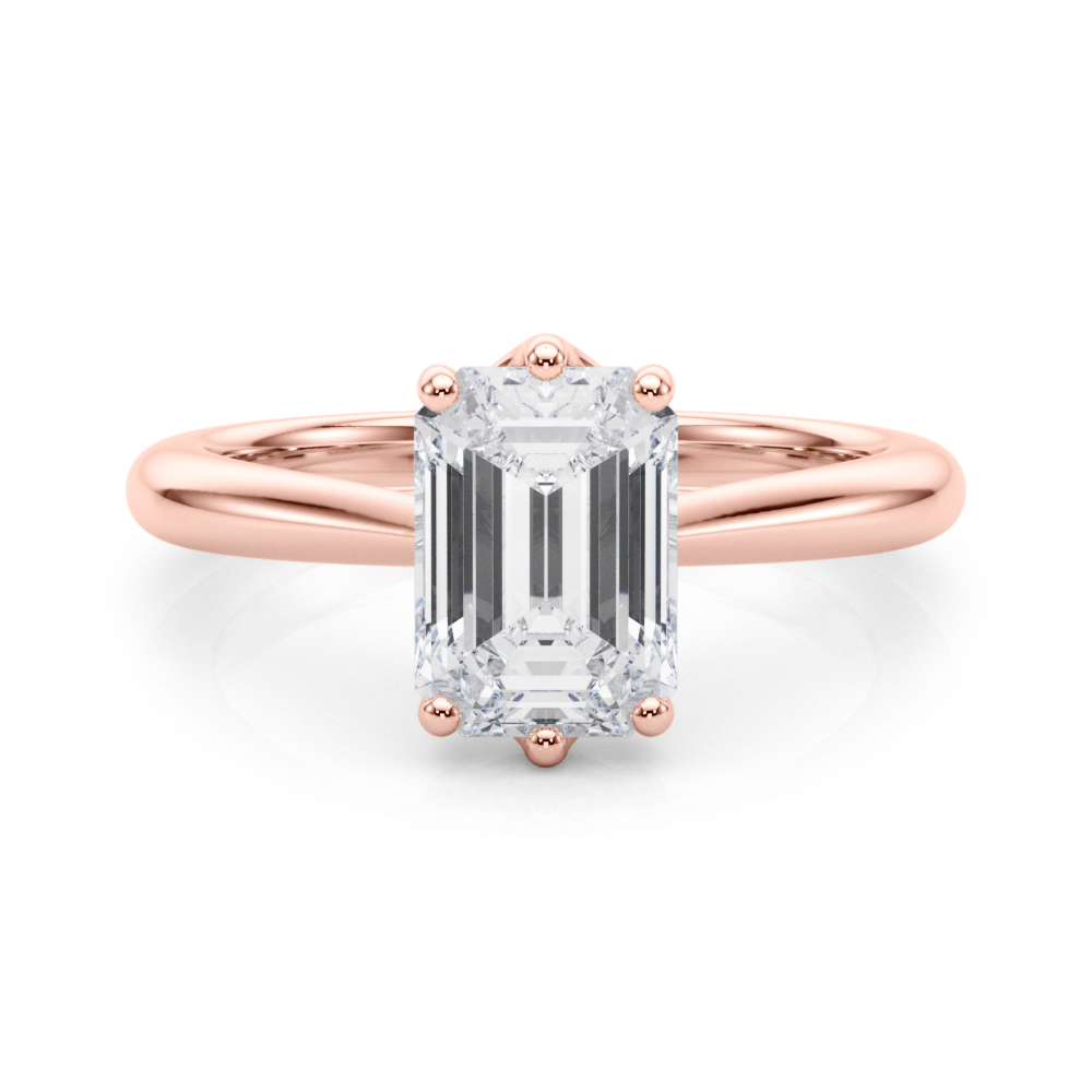 Esrina Lab-Created 4 Prong  Diamond Ring
