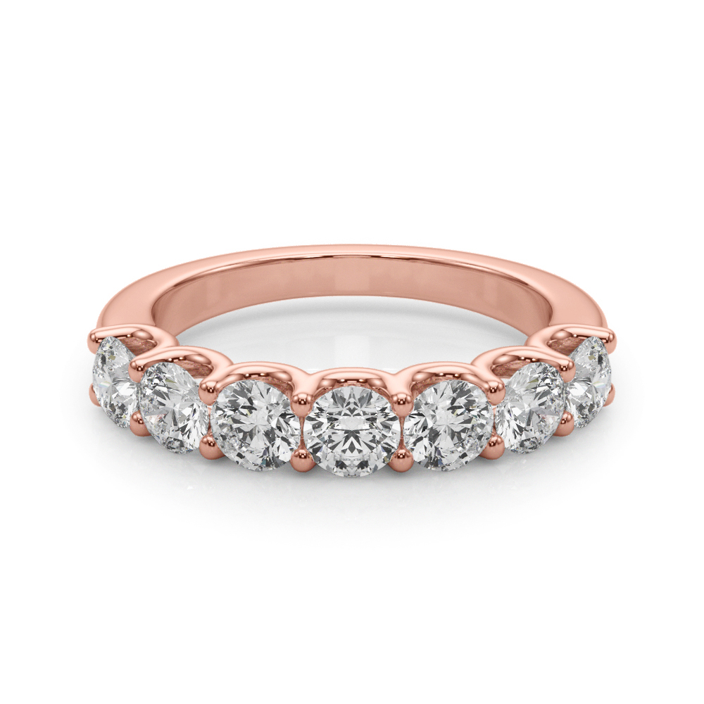 Aqilino Natural Shared Prong Set Diamond Ring