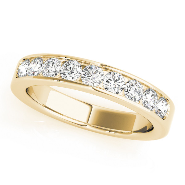 Baylen Natural Channel-Set  Diamond Ring