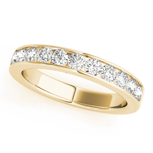 Baylay Natural Channel-Set  Diamond Ring
