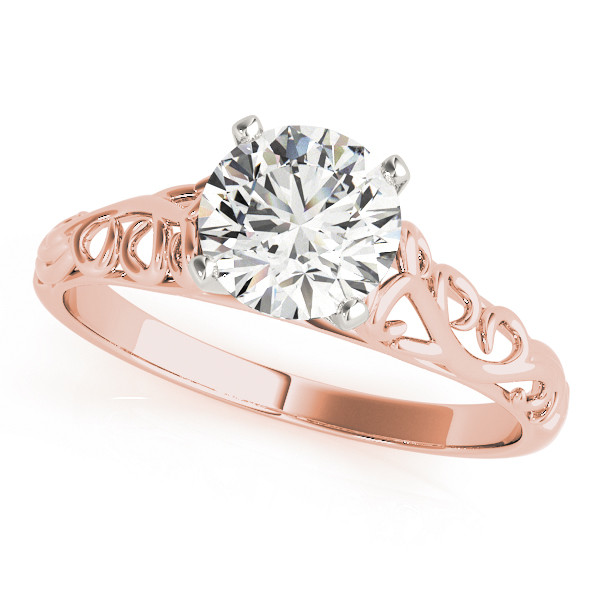Davia Natural 4 Prong  Diamond Ring