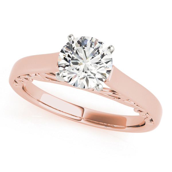 Dovie Natural 4 Prong  Diamond Ring