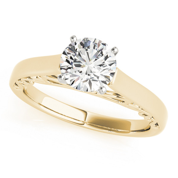 Dovie Natural 4 Prong  Diamond Ring