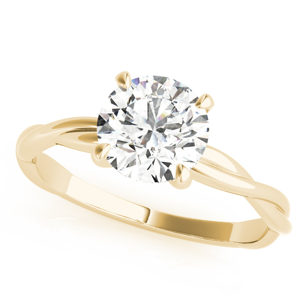 Deeana Natural 4 Prong  Diamond Ring