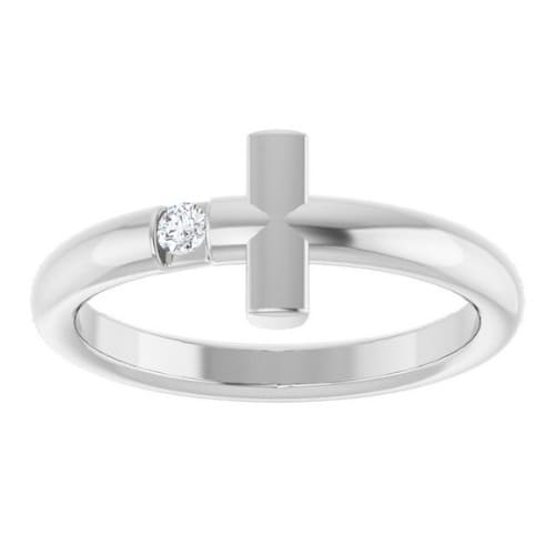 Makenzi Natural Bezel  Diamond Ring