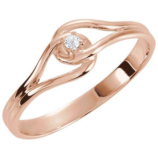 Maeleigh Natural 4 Prong  Diamond Ring