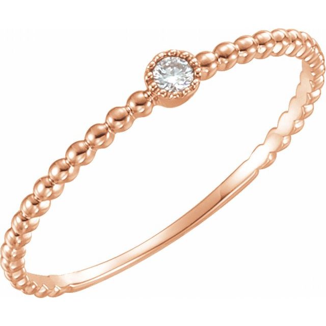 Maila Natural Bezel  Diamond Ring