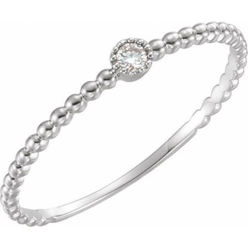 Maila Natural Bezel  Diamond Ring