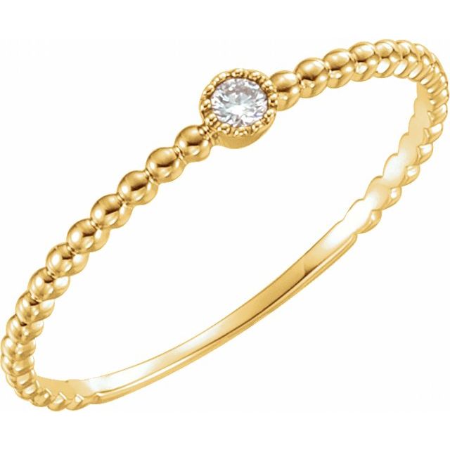 Maila Natural Bezel  Diamond Ring