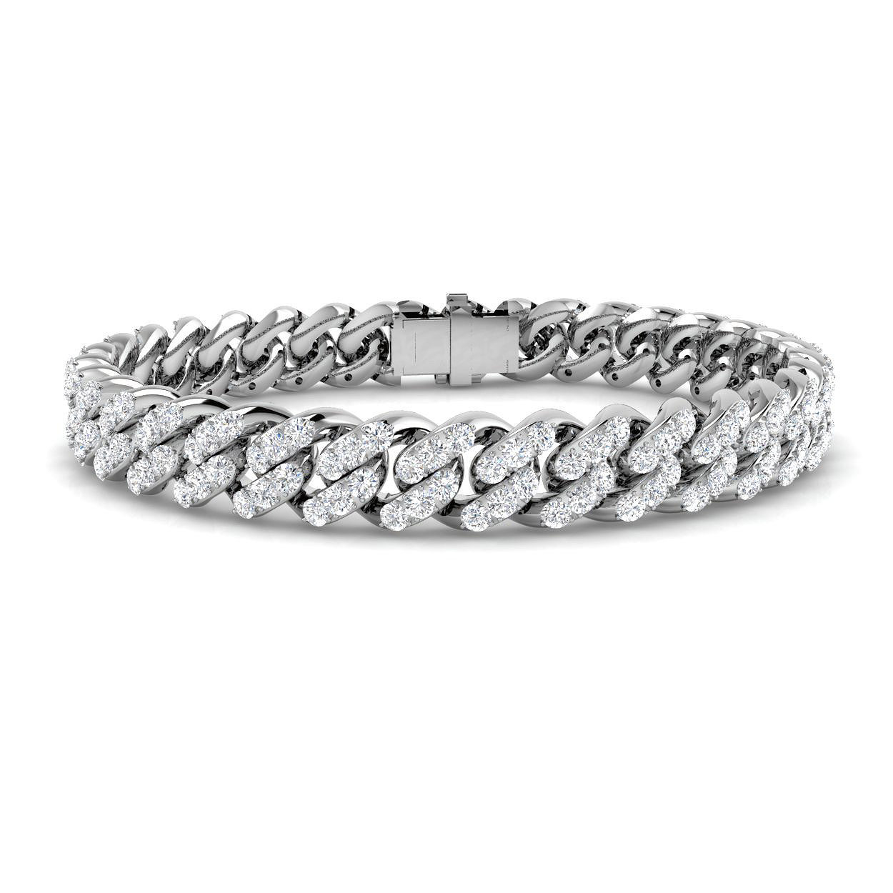 5.4 ct Natural Diamond Round Bracelet