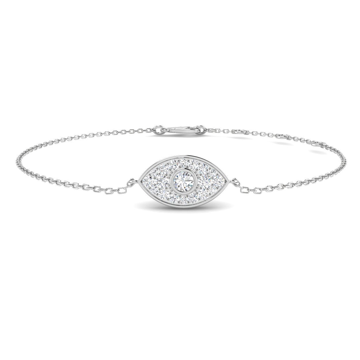 0.3 ct Natural Diamond Round Bracelet