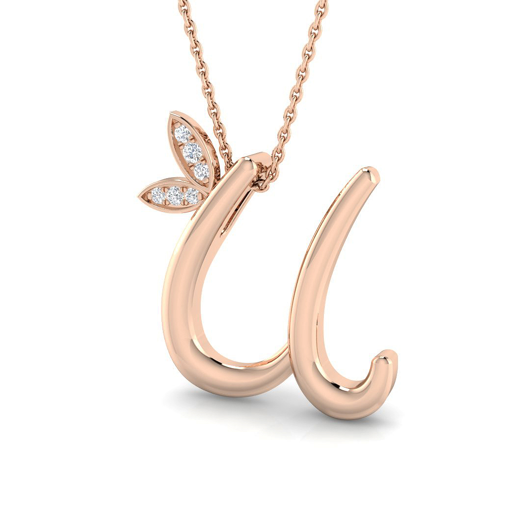 Natural Diamond  Necklace