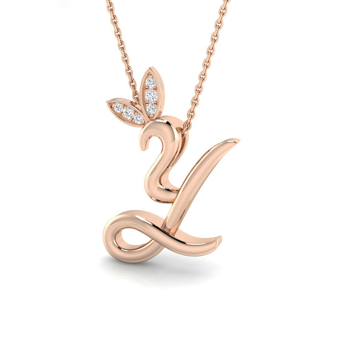 Natural Diamond  Necklace