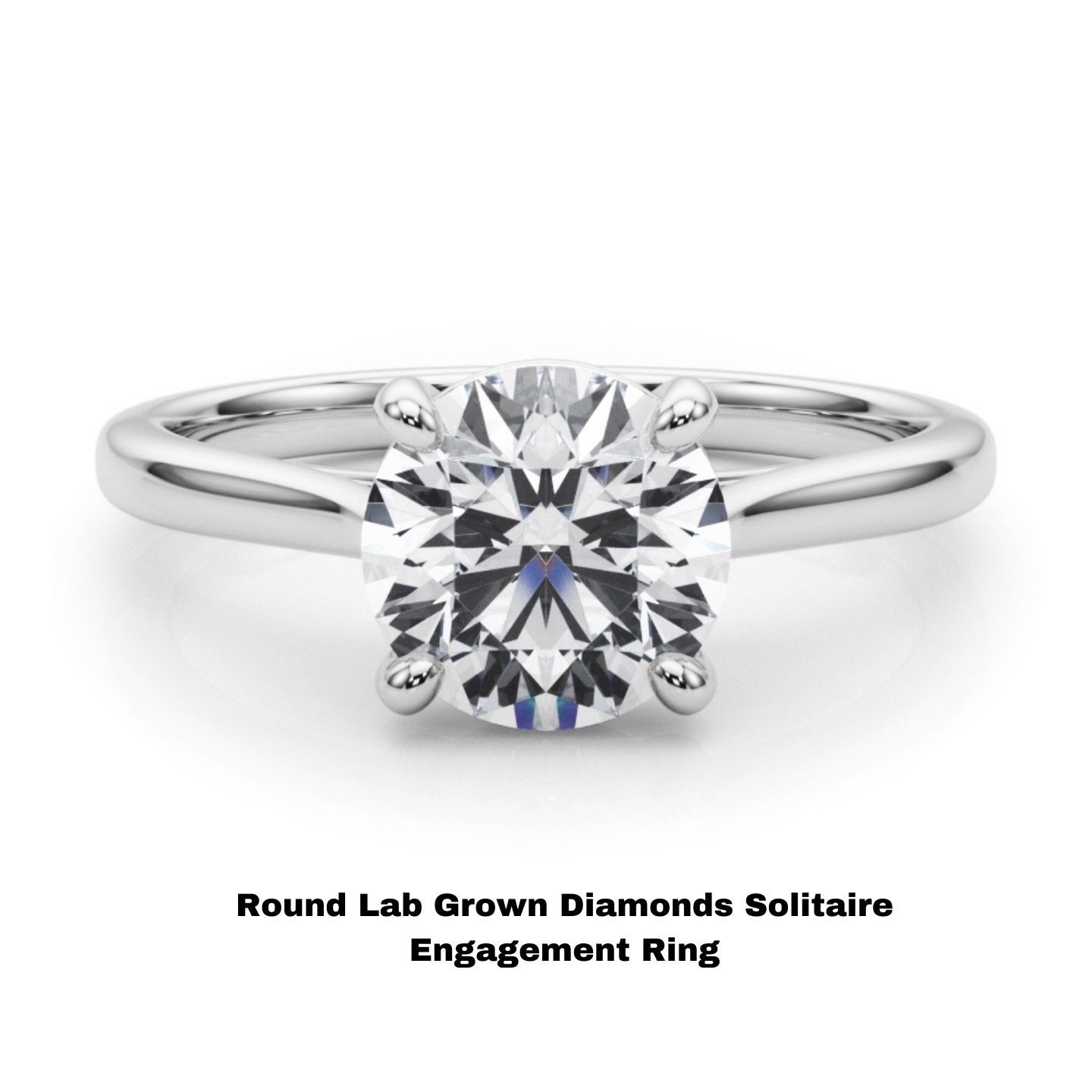 Cartier Lab-Created Prong Set  Diamond Ring