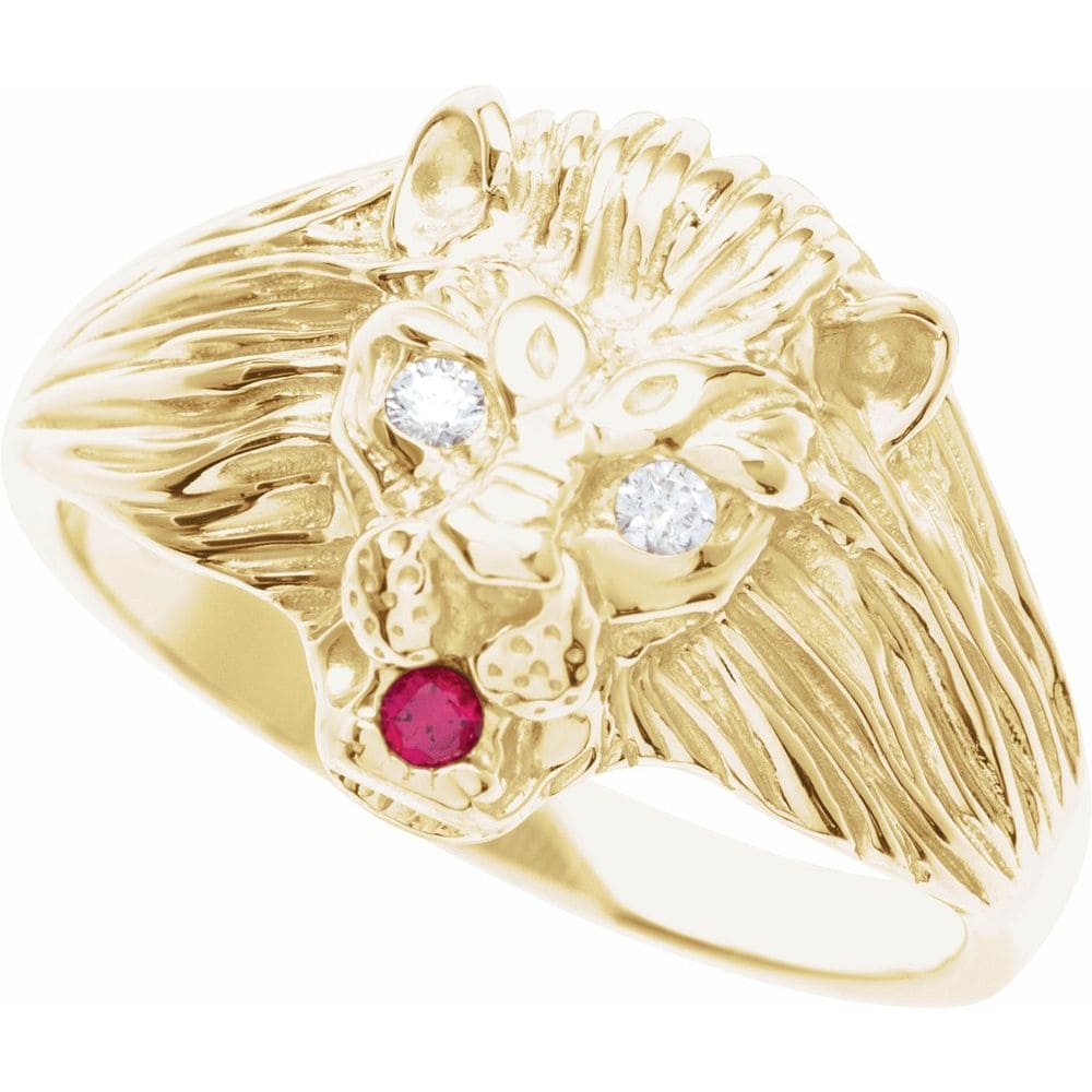 Zamiyah Natural Ruby  Engagement Ring