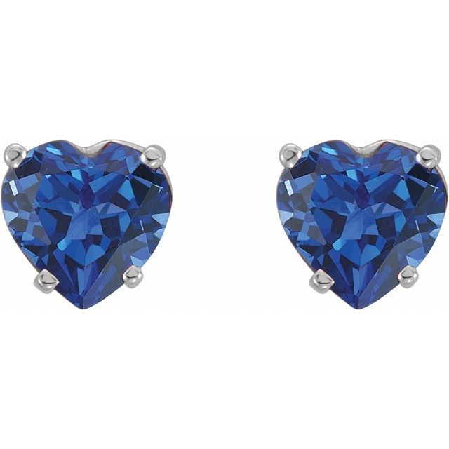 Tuyen 0.90 Carat Blue Sapphire  Diamond Earrings