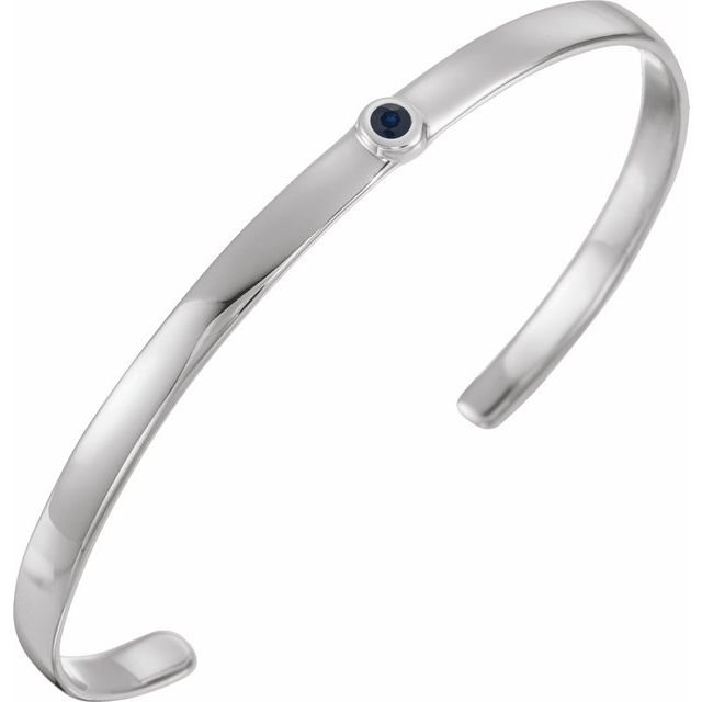 Taneisha 0.15 Carat Blue Sapphire  Diamond Bracelet